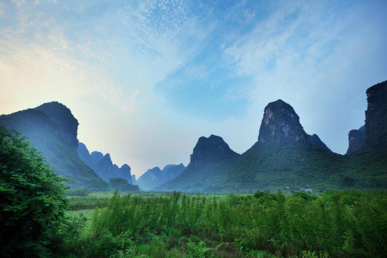 Blue Sky Hotel Yangshuo Exterior foto