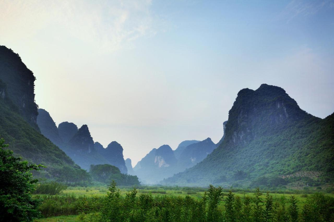 Blue Sky Hotel Yangshuo Exterior foto