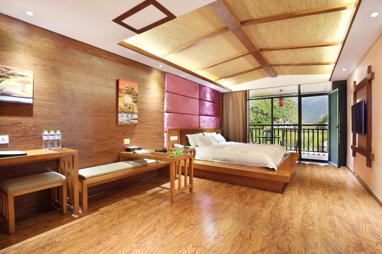 Blue Sky Hotel Yangshuo Exterior foto