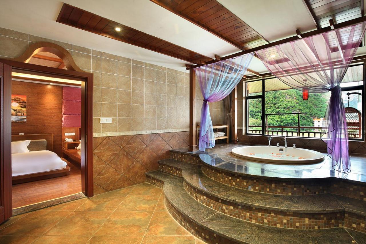 Blue Sky Hotel Yangshuo Exterior foto