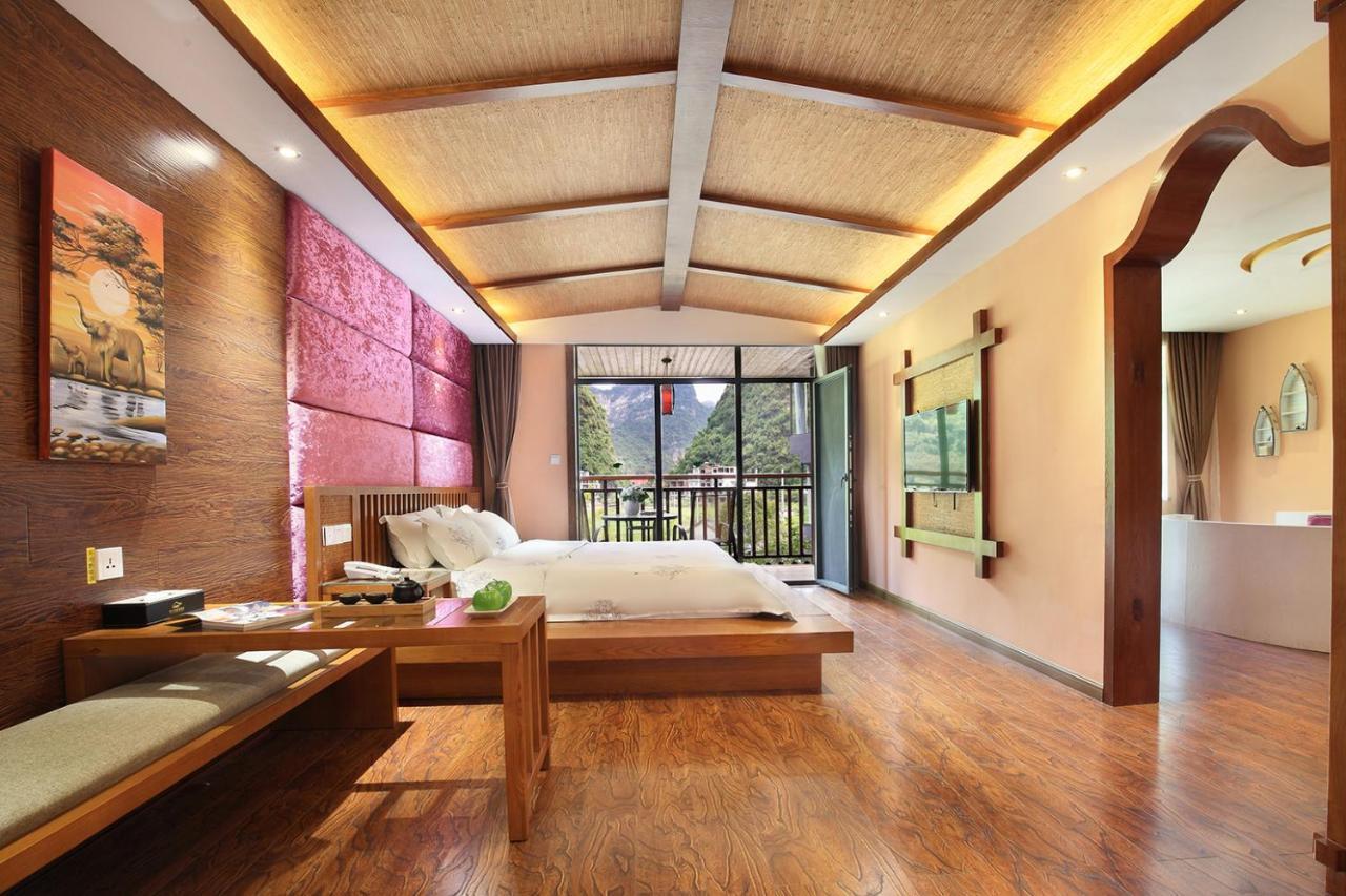Blue Sky Hotel Yangshuo Exterior foto